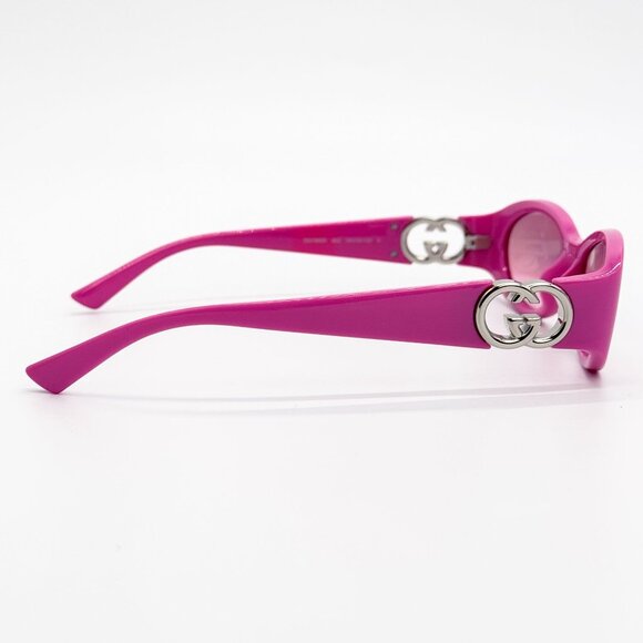 NEW GUCCI SUNGLASSES GG1660S 003 PINK WOMEN EYEWEAR GUCCI - Picture 7 of 11